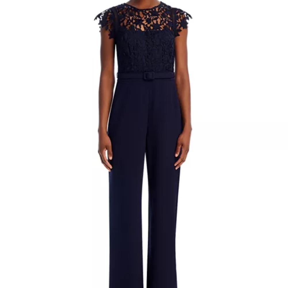 Elegant Black Lace Jumpsuit